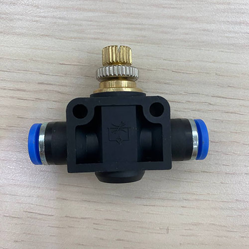 Van Tiết Lưu Khí Nén Thẳng CDC – Điều chỉnh lưu lượng khí hiệu quả